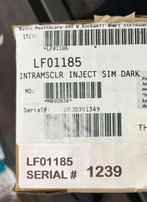 NASCO LIFE/FORM INTRAMUSCULAR INJECTION SIMULATOR LF01185