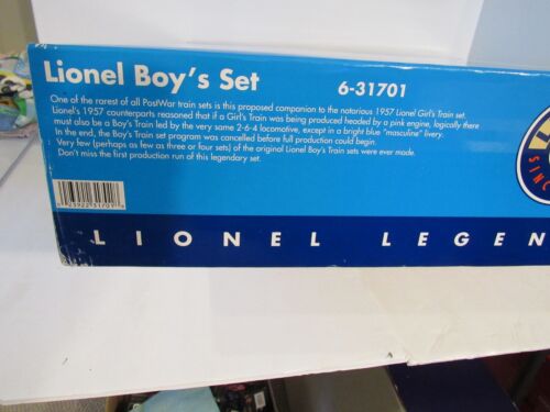 LIONEL 6-31701 LIONEL BOY'S SET / MINT COND, BRAND NEW WITH MASTER CARTON - Picture 12 of 12