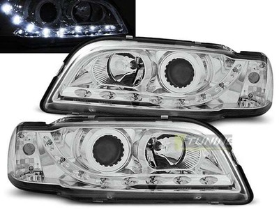 Ajovalot LED DRL Etsi for Volvo S40 V40 96-00 Daylight Chrome LPVO05WL XINO US