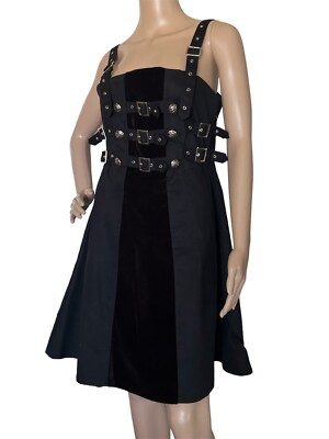 open lace back dress Champagne Polka Dot Round Neck Summer Vintage Swing Dress