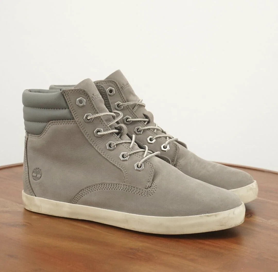 Timberland donna Dause sneaker stivali stringati grigio pelle nabuk taglia 9 5