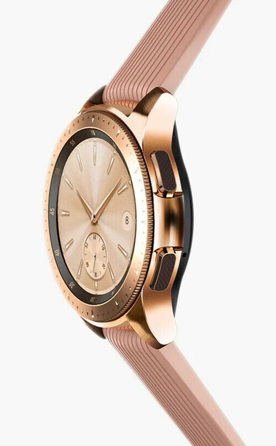 Samsung Galaxy Watch Sm R815 42 Mm Lte Edelstahl Gehause Rose Gold Silikonarmband Vodafone Sm R815fzdavd2 Online Kaufen Ebay