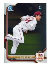 2022 Bowman NPB Prospects Chrome Sho Okawara #BP-28