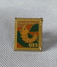 Weedle Pokemon Stamp Badge Japanese No.013 Shogakukan Nintendo From Japan