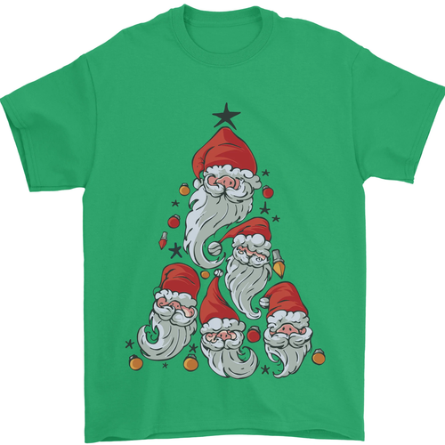 Papá Noel Árbol de Navidad Camiseta Hombre 100% Algodón - Imagen 7 de 107