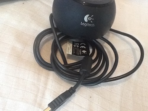 Logitech Quick Cam Orbit AF Webcam Carl Zeiss Tessar lens +Charging Dock V-UCC22 - Picture 4 of 5