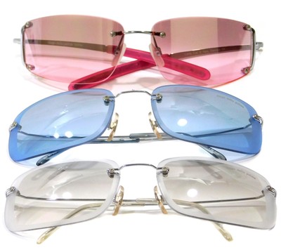 Occhiali da Sole Moda donna uomo rettangolari lente sunglasses DIEGO DELLA  PALMA | eBay