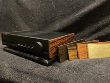 Wooden side panels for Harman Kardon HK610 stereo amplifier european oak veneer