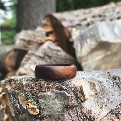 Handmade Cocobolo Wood RingMen’s Wooden RingWomen’s Ring Size 6-12 Handmade Cocobolo Wood RingMen’s Wooden RingWomen’s Ring Size 6-12