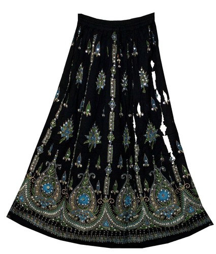 Humoresque Gathered skirt 36 black Ext+++ | eBay