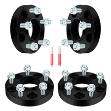 4Pcs 1/2"-20 Hub Centric Wheel Spacers For Ford Mustang Ranger Explorer 1" 5x4.5