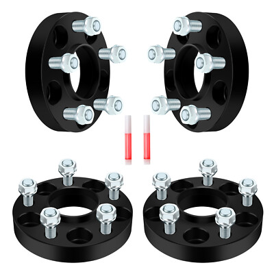 #ad #ad 4Pcs 1 2quot; 20 Hub Centric Wheel Spacers For Ford Mustang Ranger Explorer 1quot; 5x4.5 $58.99