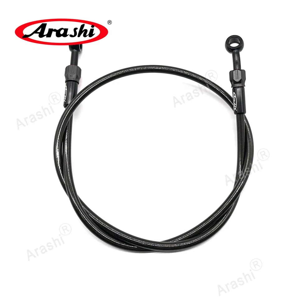 Línea de freno de manguera de freno de acero inoxidable Arashi 95 cm para Honda CBR600RR 2005-2024 2017 Foto 2 de 4