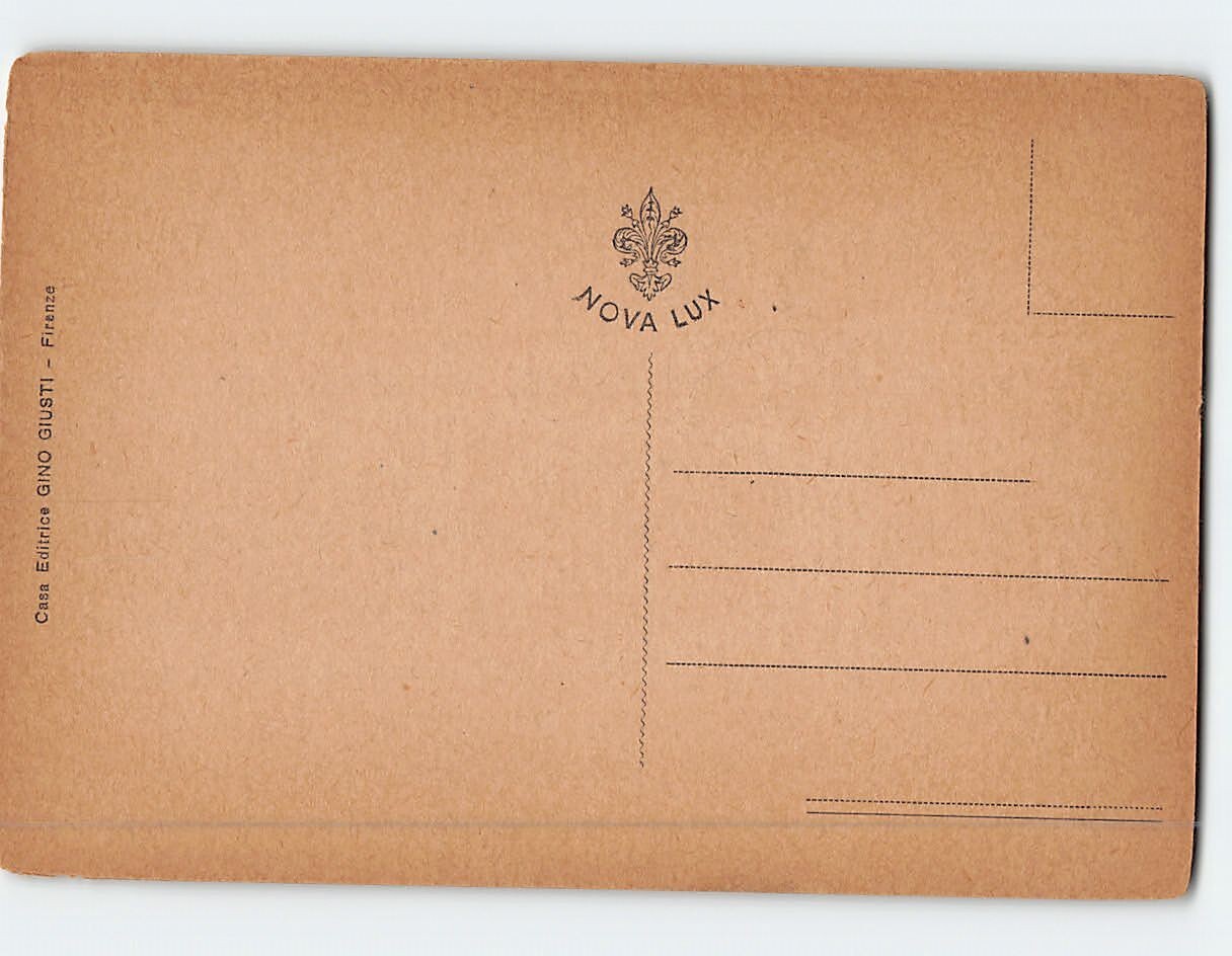 Postcard Cortile del Bargello Florence Italy