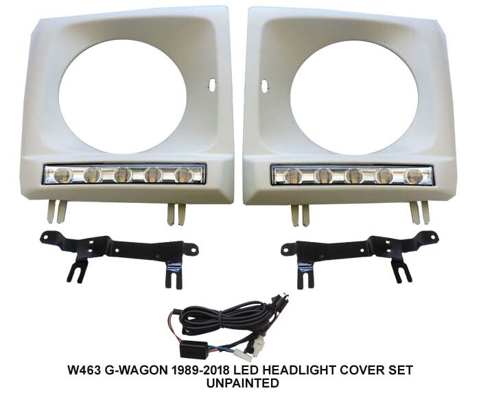 G63 Body Kit Bumper Grille Lip Brabus LED Headlights Signals G500 1990-2006