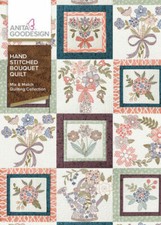 Hand Stitched Bouquet Quilt Anita Goodesign Embroidery Design Machine CD