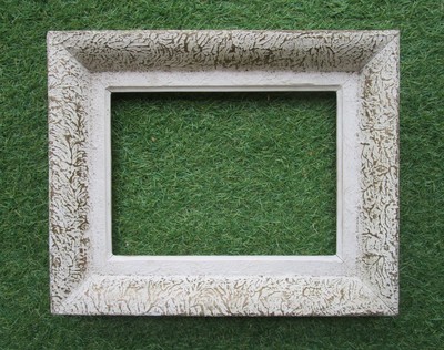 Antique 1940 Montparnasse style frame foliage dimensions: 24.5 x 18 cm.