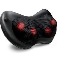 Cushion Full Body Neck Massager Machine Black