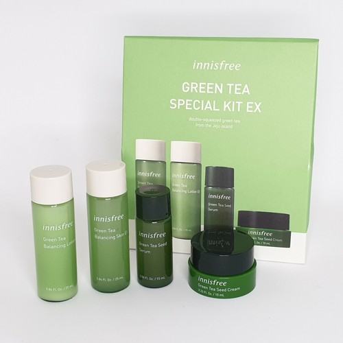 INNISFREE Green Tea kit EX 4 Items Samples Travel Set Korean Cosmetic