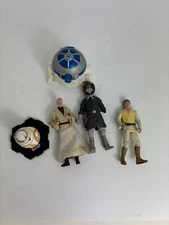 Star Wars Lot Of 5 Random Figures Hasbro Funko Burger King 2005 2009