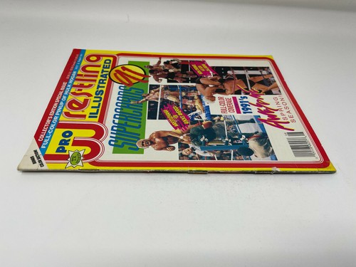 Pro Wrestling Illustrated August 1991 Supercards 1991 Hogan Slaughter Flair Cove - Picture 5 of 7