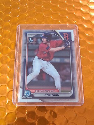 Teel Rookie Card 2024 Bowman Draft Kyle Teel 1st Chrome Rookie Card | eBay