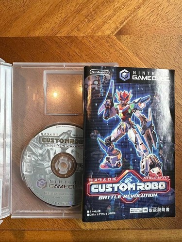 Custom Robo Battle Revolution GameCube GC DOL-P-GXCJ NINTENDO NTSC-J Tested USED - Picture 2 of 12