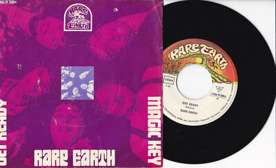 Rare Earth -Get Ready / Magic Key- 7'' 45 Rare Earth (1 C 006-91 308M)