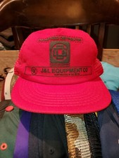 Vintage J & L Equipment Huntington WV Trucker Mesh Hat Snapback Made in USA