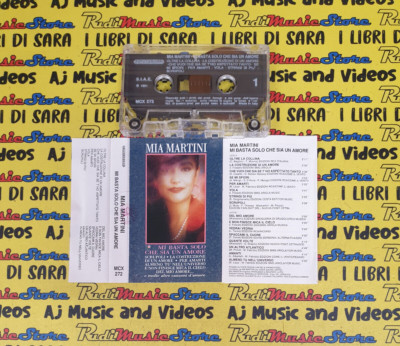 MC MIA MARTINI mi basta solo che sia un amore 1991 italy fonit cetra mcx 272