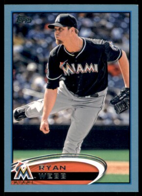 2012 Topps Update #US253 Ryan Webb Wal-Mart Blue