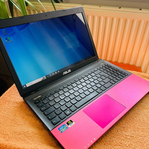 Asus K55 Pink Lady 15 Zoll l 8GB RAM NEU l Windows 10 PRO SSD l TURBO i5 GeForce - Bild 2 von 12