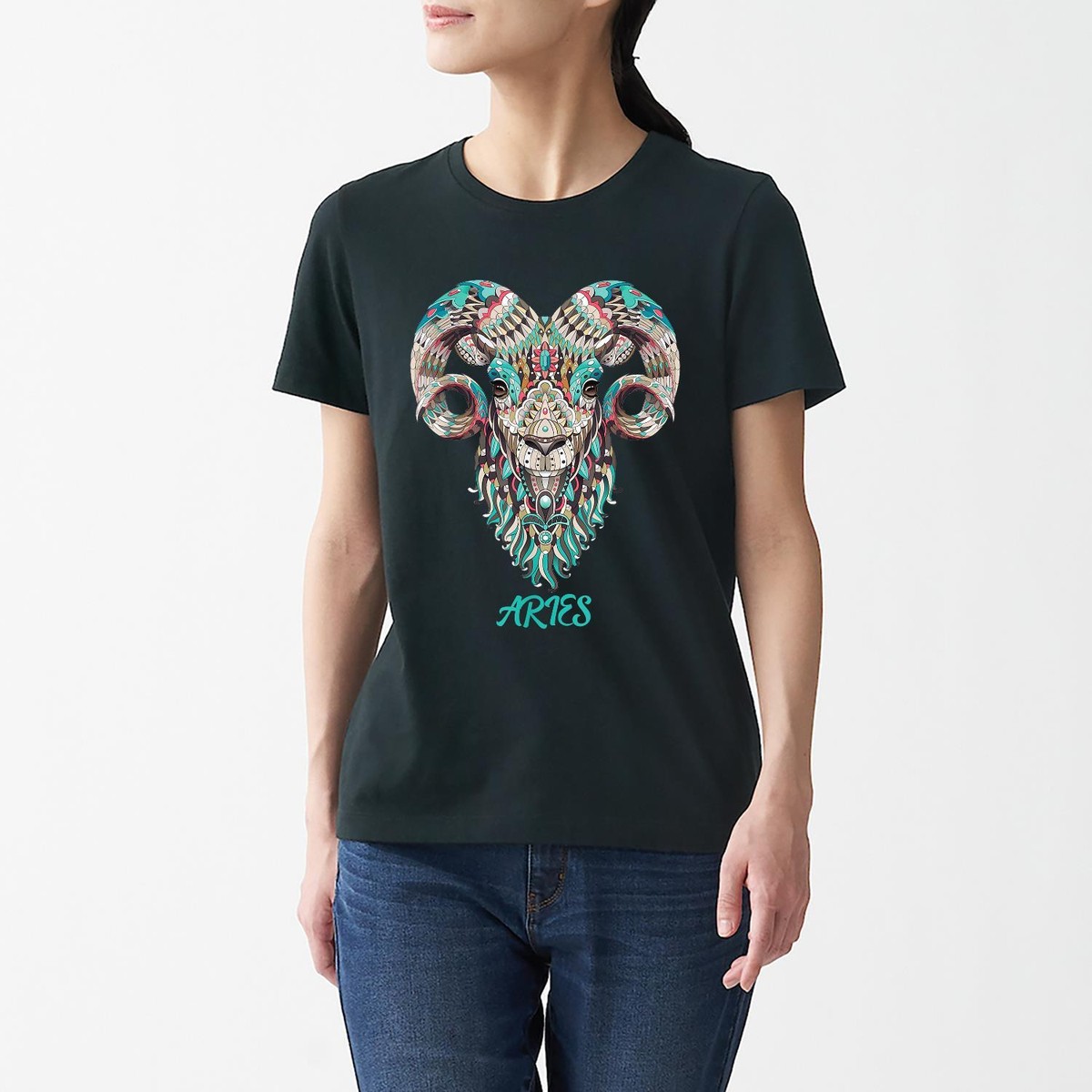 Aries Zodiac Sign Astrology T Shirt March April Birthday T