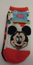NEW Disney Mickey Minnie Mouse Cozy Low Cut Socks 3 Pack Sz 4-10