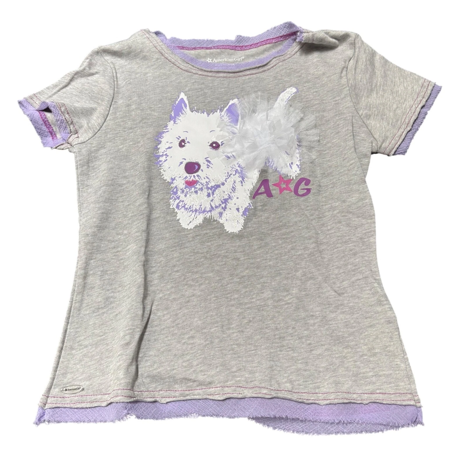 American Girl "Coconut" Dog Graphic Tee Shirt M 10/12 NWOT
Opens in a new window or tab