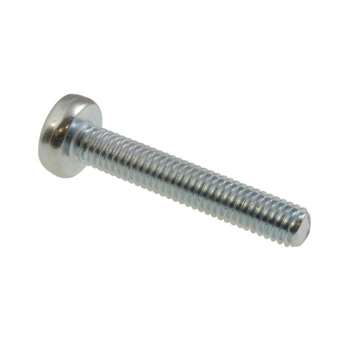 Qty 500 Pan Head Phillip M5 (5mm) x 40mm Zinc Plated Steel Machine ...
