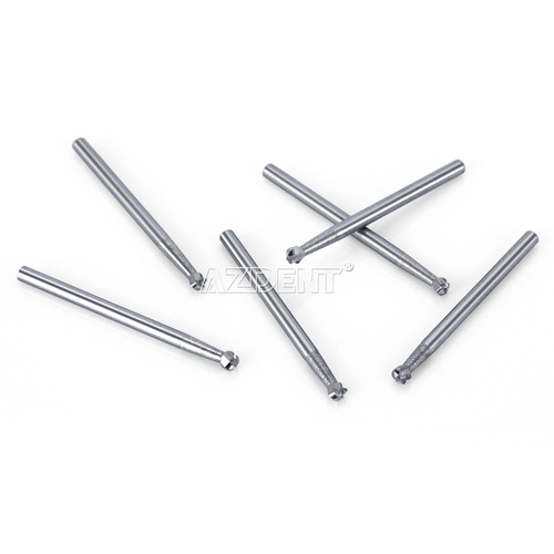 Dental Surgical Round Tungsten Carbide Bur High Speed 6pcs/Box 25mm FGXL 4/6/8# - Imagen 26 de 39