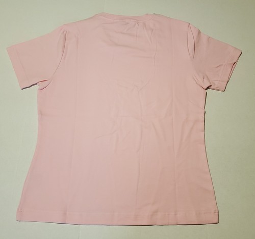 Camiseta grande tejida manga corta Port Authority rosa para mujer L516C BONITA CALIDAD - Imagen 2 de 10