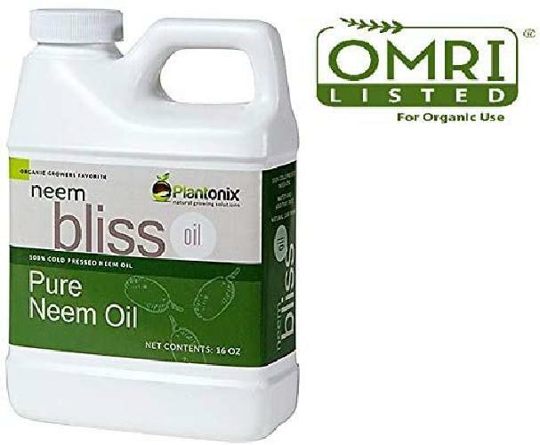 Neem Oil Organic Cold Pressed Garden outdoor plants pest