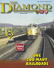 The Diamond: 4th Qtr. 2022, ERIE LACKAWANNA Historical Society (BRAND NEW issue)