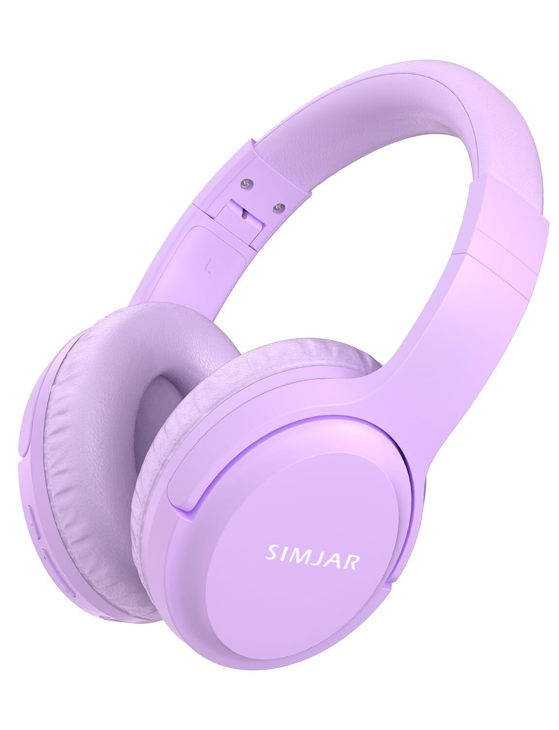 SIMJAR Lightweight Bluetooth Headphones for Kids Girls and Adults with Microphone