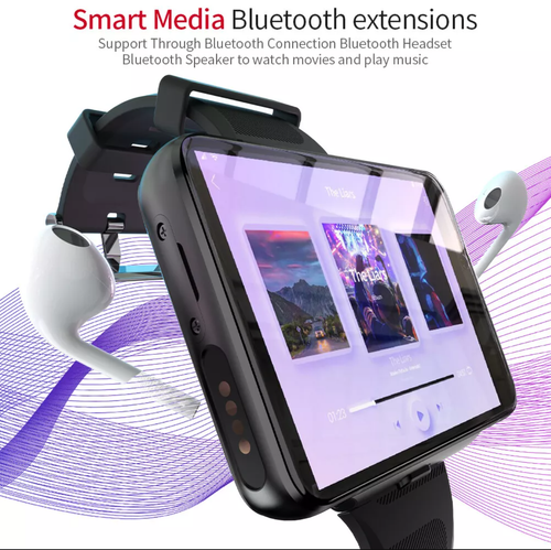 2.88" Large Screen 4G Smart Watch Android Heart Rate Monitor Wristwatch 4GB+64GB - Picture 8 of 22