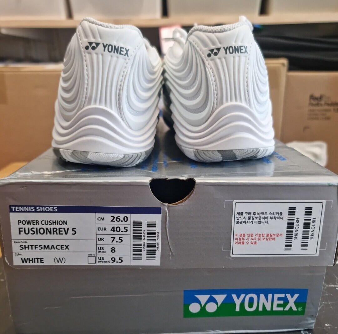 Yonex Power Cushion Fusionrev 5 Unisex Tennis Shoes Sports [US:8