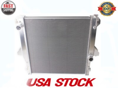 3 Rows Aluminum Cooling Radiator For 2003-2010 Dodge Ram 2500 3500 L6 Cummins