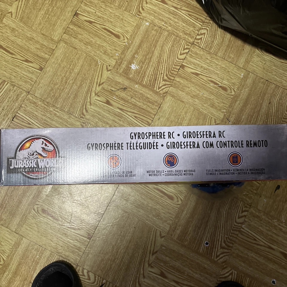 Jurassic World Remote Control Legacy Collection Gyrosphere RC Ball NIB Sealed - Image 2 of 4
