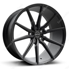 18" Black Frixion Alloy Wheels Fits Audi A6 c4 c5 c6 c7 c8 A8 TT 2006 On 5x112