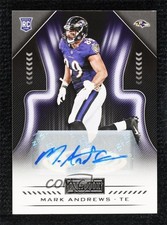 2018 Panini Playbook Rookies Signatures Mark Andrews #107 Auto 7zf