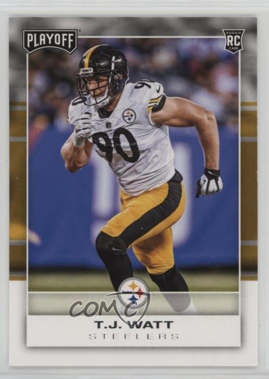 2017 Panini Playoff Rookies TJ Watt #284 1j47