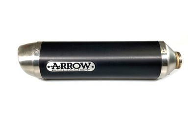 ARROW Thunder ESD KTM Duke 125 A2 11- Alu schwarz für 125 Duke KTM IS DUKE