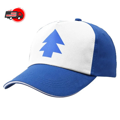 Cartoon Pines Hats Gravity Falls Dipper Baseball Caps Cosplay Accessories Gifts
